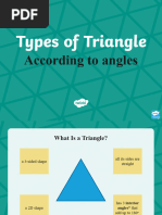 Types of Triangles (Angles)