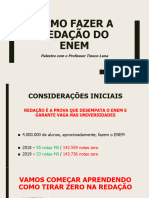 Enem Aulão Slides Redação