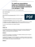 Arrêté Du 26 Juillet 2001 - 1630 - Soude Et Potasse Coustique