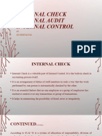 Internal Check