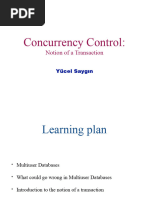 Concurrency Control and TM Slides Updated