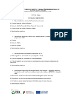 Ficha de Revisões UFCD 0664