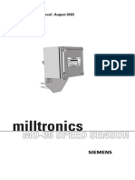 Milltronics MD-36A Speed Sensor Instruction (For CNV#10)