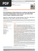 Development of Brain Metastasis With RCC