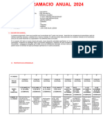 Programación Anual 3° Grado - 2024