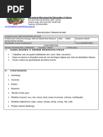 Plano de Ensino 4º Ano - 2020