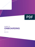 Guide To Onboarding