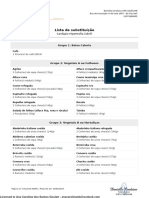 Lista de Substituiã Ã o Hipertrofia