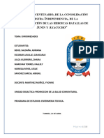 Informe de Enfermedades 2001