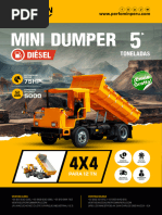 Dumper Diésel 5TN Ficha Técnica