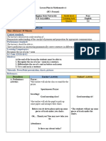 Semi Detailed Lesson Plan in Science