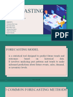 Forecasting Model