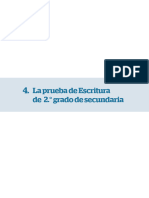 Prueba Diagnostica Escritura 2 Grado Secundaria Resuelto