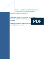 M2 - C3 - Diferentes Ámbitos de Regulación y Especificación Curricular