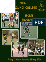 Week 2 Sports Programme 