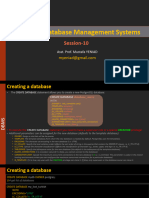 Ceng301 Dbms Session 10