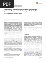 Introduction of Conditional Mean Spectrum and Conditional Spectrum in The Practice of Safety Evaluation in China