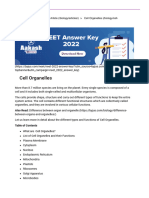 Cell Organelles - Types, Structure and Their Functions