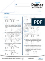 Aritmética - Verano Escolar - 4 Tarea