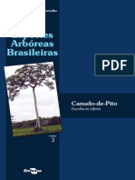 Especies Arboreas Brasileiras Vol 3 Canudo de Pito