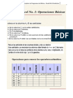 Ejercicios Excel Basicos