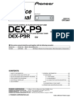 Service Manual: DEX-P9