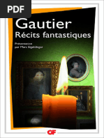 Récits Fantastiques Gautier