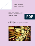 Primary Research Step by Step