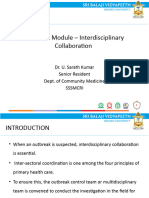 Pandemic Module - Interdisciplinary Collaboration