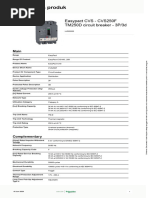 Schneider Electric - EasyPact-CVS-MCCB - LV525333