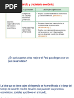 Desarrollo y Crecimiento Económico