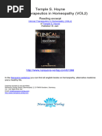 E4tUolS9Q6KTLigCx48Q Clinical Therapeutics in Homeopathy VOL2 Temple S Hoyne.01366 2