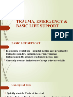 Trauma, Emergency & Basic Life Support