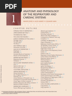 Cardiorespiratory Physiotherapy Adults and Paediat... - (1 Anatomy and Physiology of The Respiratory and Cardiac Systems)