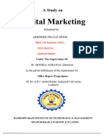 Digital Marketing: A Study On