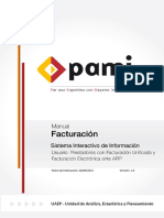 Ejemplo Normativas de Facturación de Pami