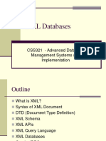 XML Databases Notes