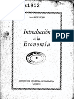 DOBB. MAURICE - Introducción A La Economía (Por Ganz1912)