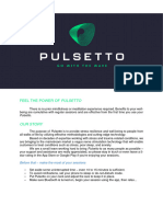 Feel The Power of Pulsetto: Our Story