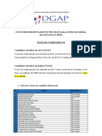 Concurso Recrutamento Técnico Inspeção Geral Das Finanças