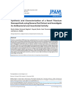 Synthesis and Characterization of A Novel Titanium Nanoparticals Using Banana Peel Extract