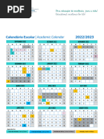 Calendário Escolar 22-23