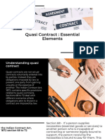 Quasi Contract India A Breif Study