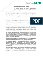 Lectura 13. Beneficios de La Legalidad en Las Empresas