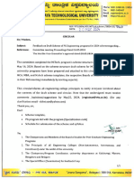 Circular 749 Feedback On Draft Scheme of PG Engineering Programmes 2024