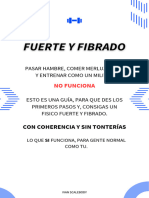 Fuerte y Fibrado