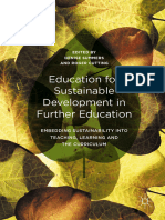 Education For Sustainable Development in Further Education: Edited by Denise Summers and Roger Cutting