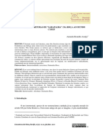 (2011) ARAÚJO, A. B. As Reescrituras de Sarapalha Da Roça Ao Mundo Cyber