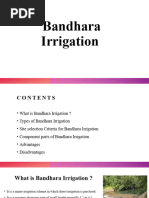 Bandhara Irrigation