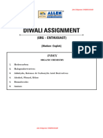 SRG Organic Chemistry Assignment